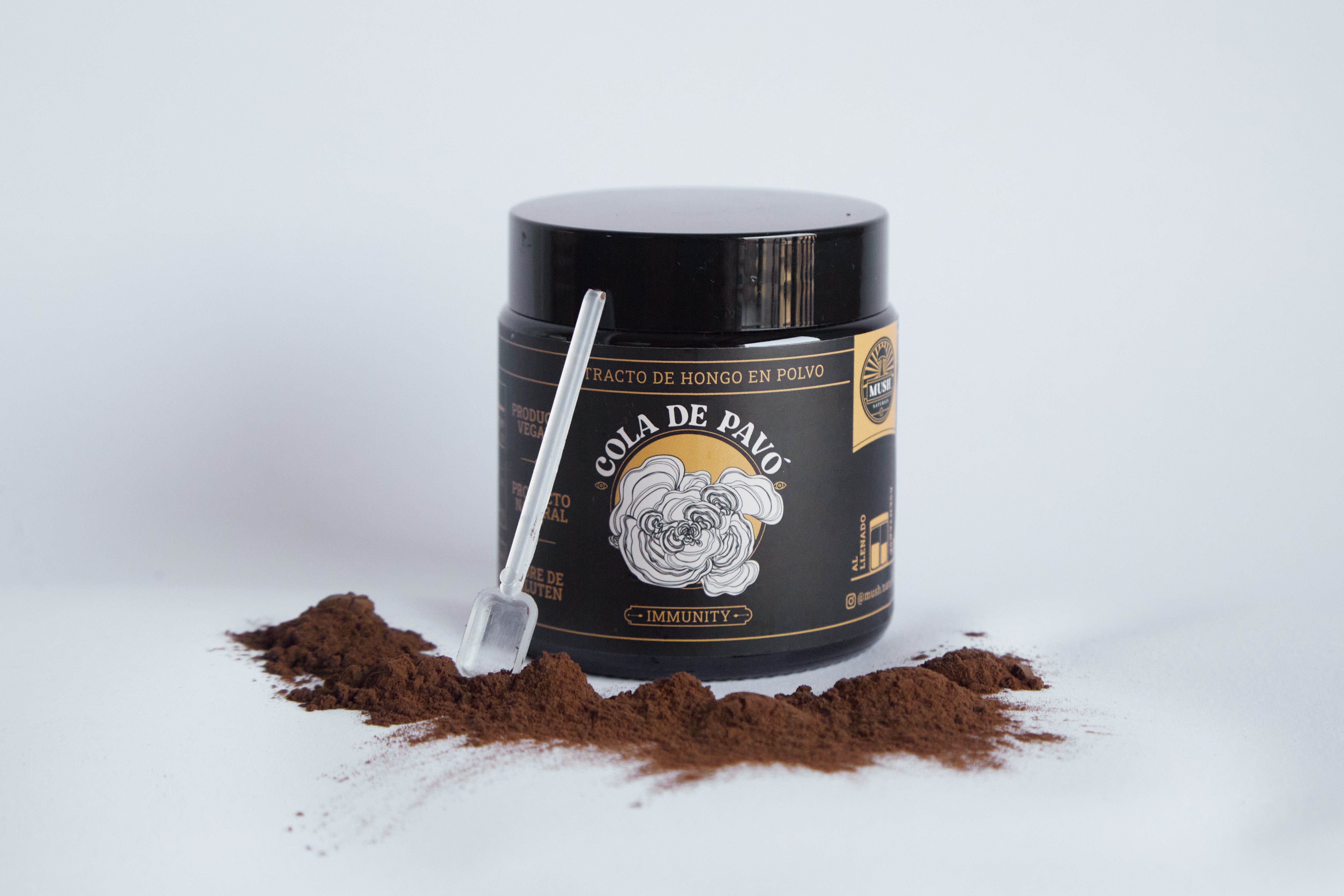 IMMUNITY - Extracto de Cola de Pavo en polvo. 60gr