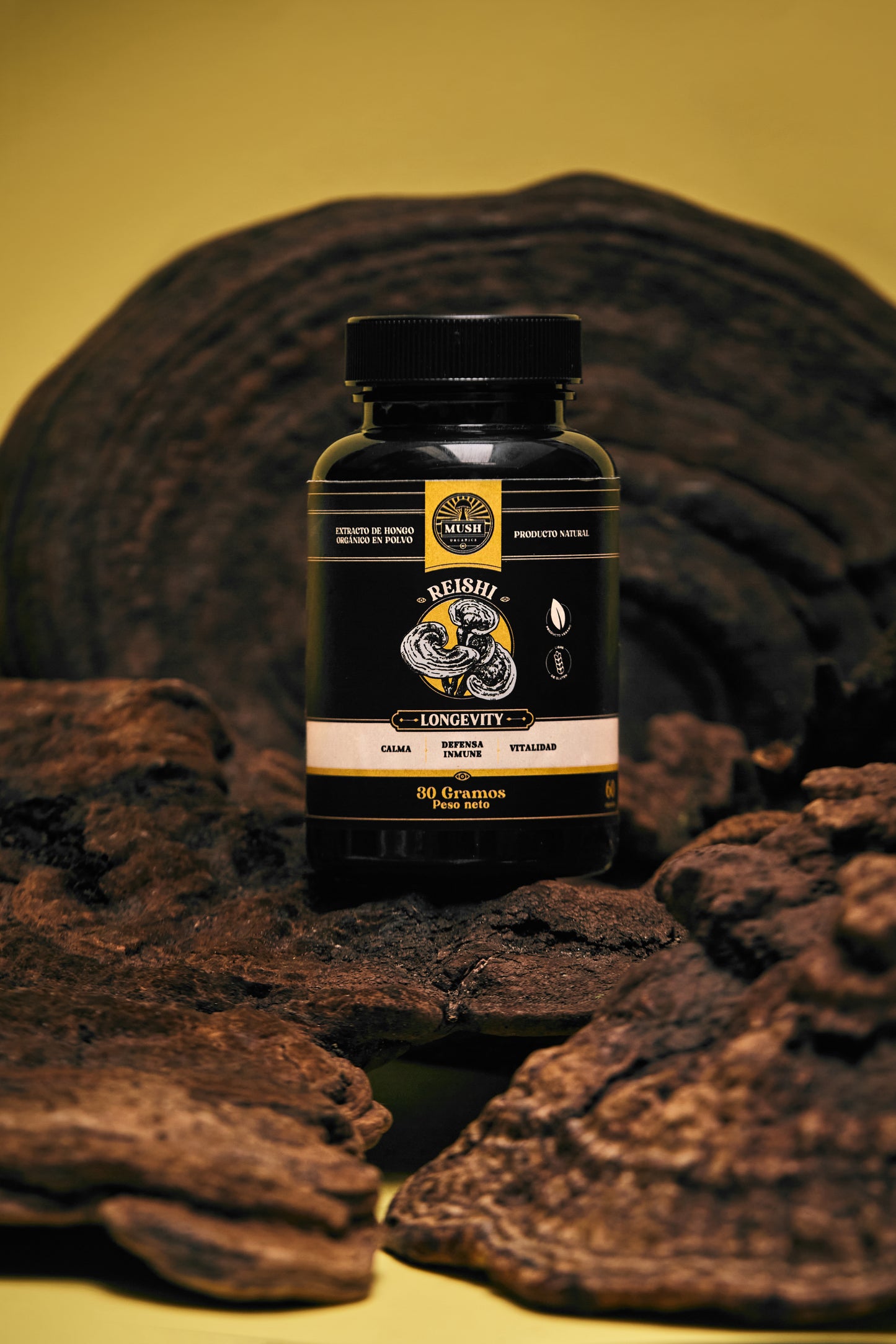 LONGEVITY - Reishi cápsulas