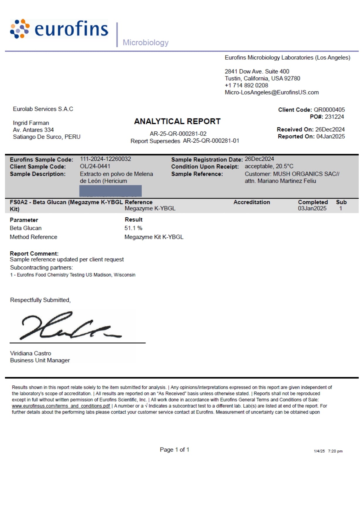 FOCUS - Extracto de Melena de León en cápsulas