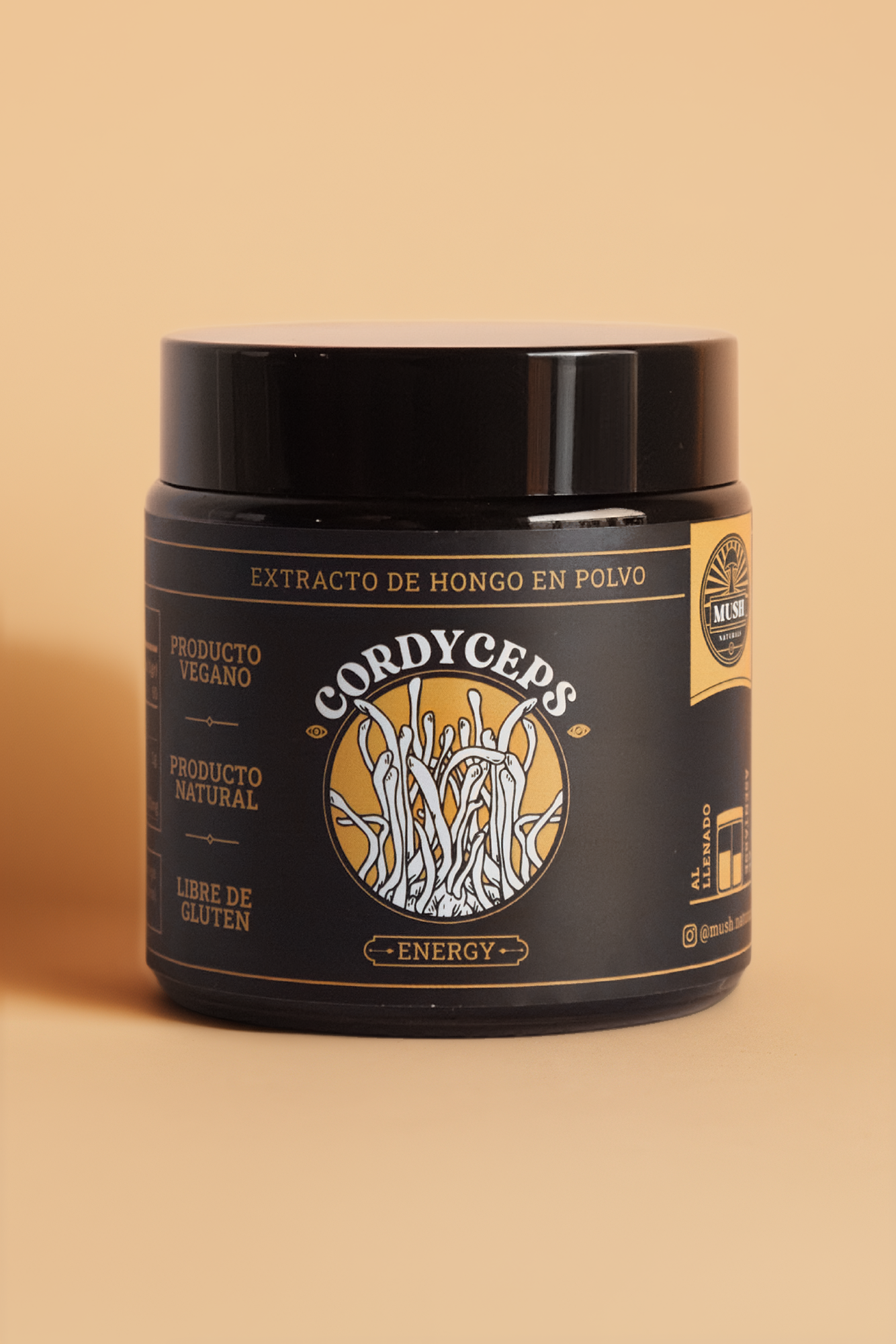 ENERGY - Extracto de Cordyceps en polvo. 60gr