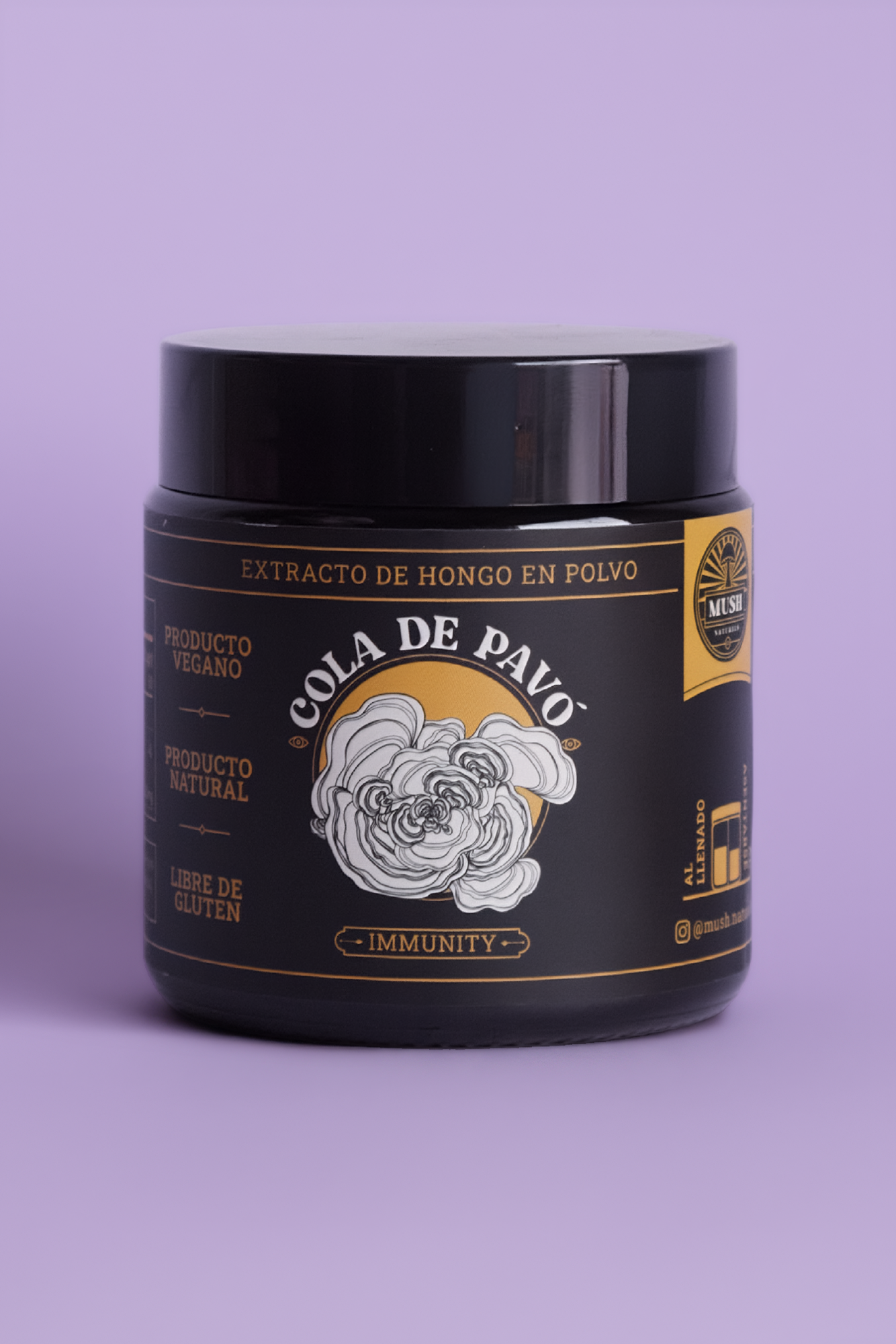 IMMUNITY - Extracto de Cola de Pavo en polvo. 60gr