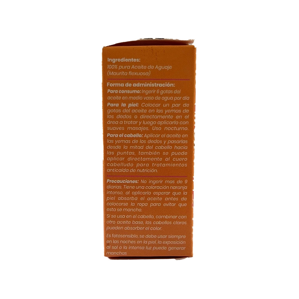 ACEITE DE AGUAJE x 15 ML