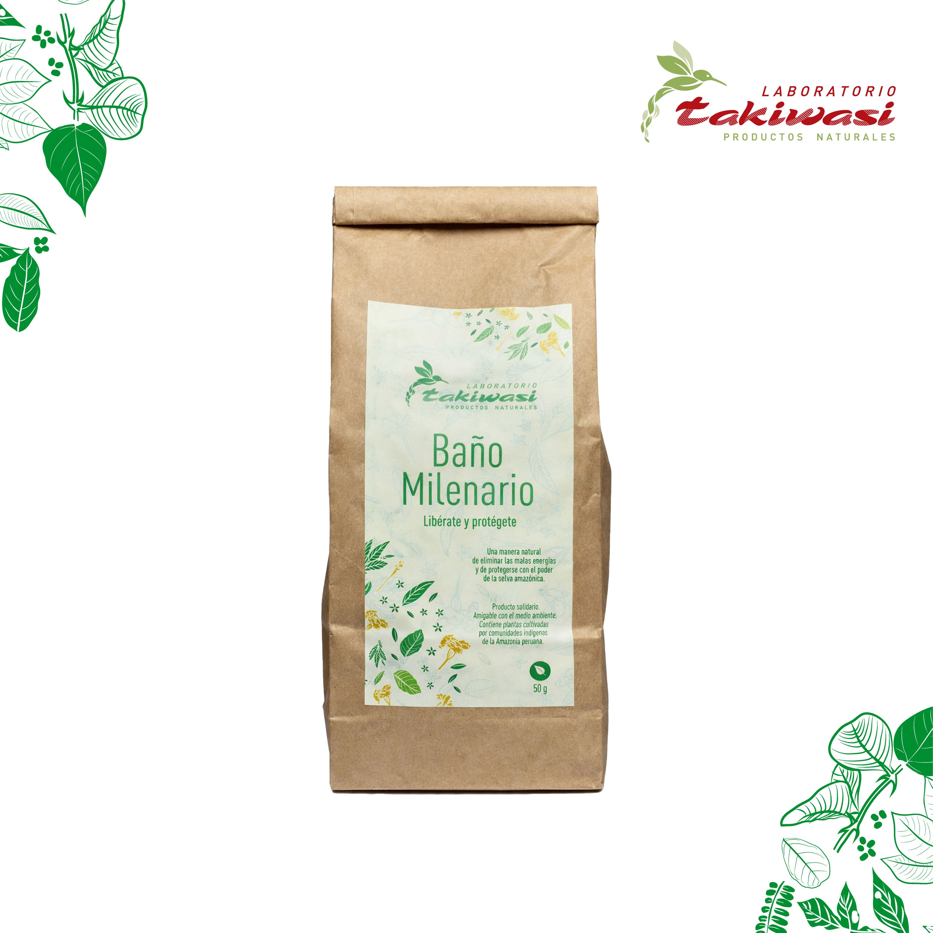 BAÑO MILENARIO x 50 GR