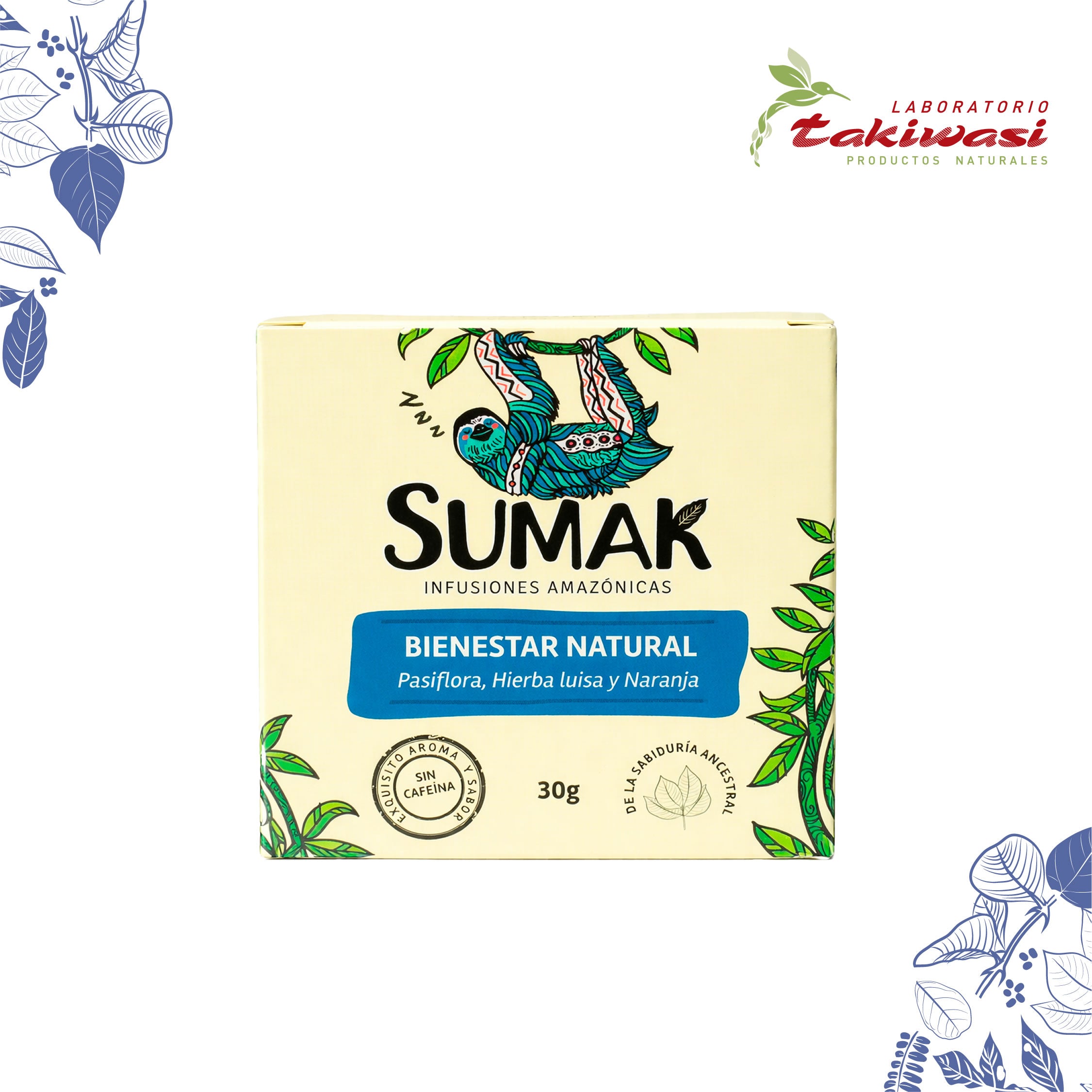 INFUSION BIENESTAR NATURAL x 30 GR