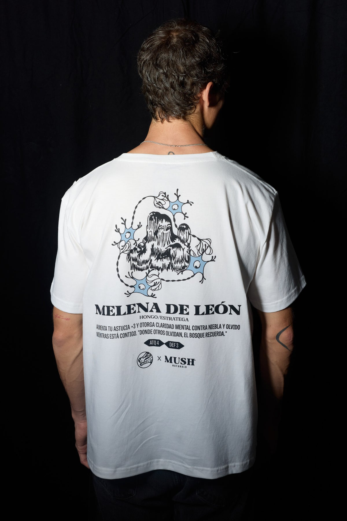 T-Shirt Mush by Pierotatts - Melena de león