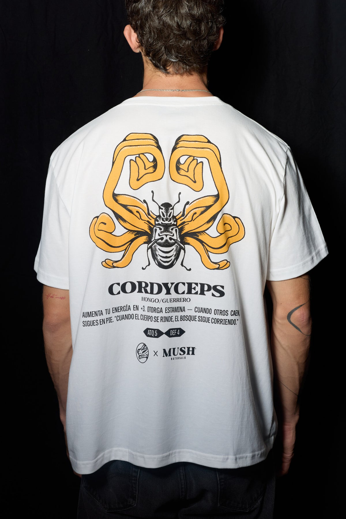 T-Shirt Mush by Pierotatts - Cordyceps