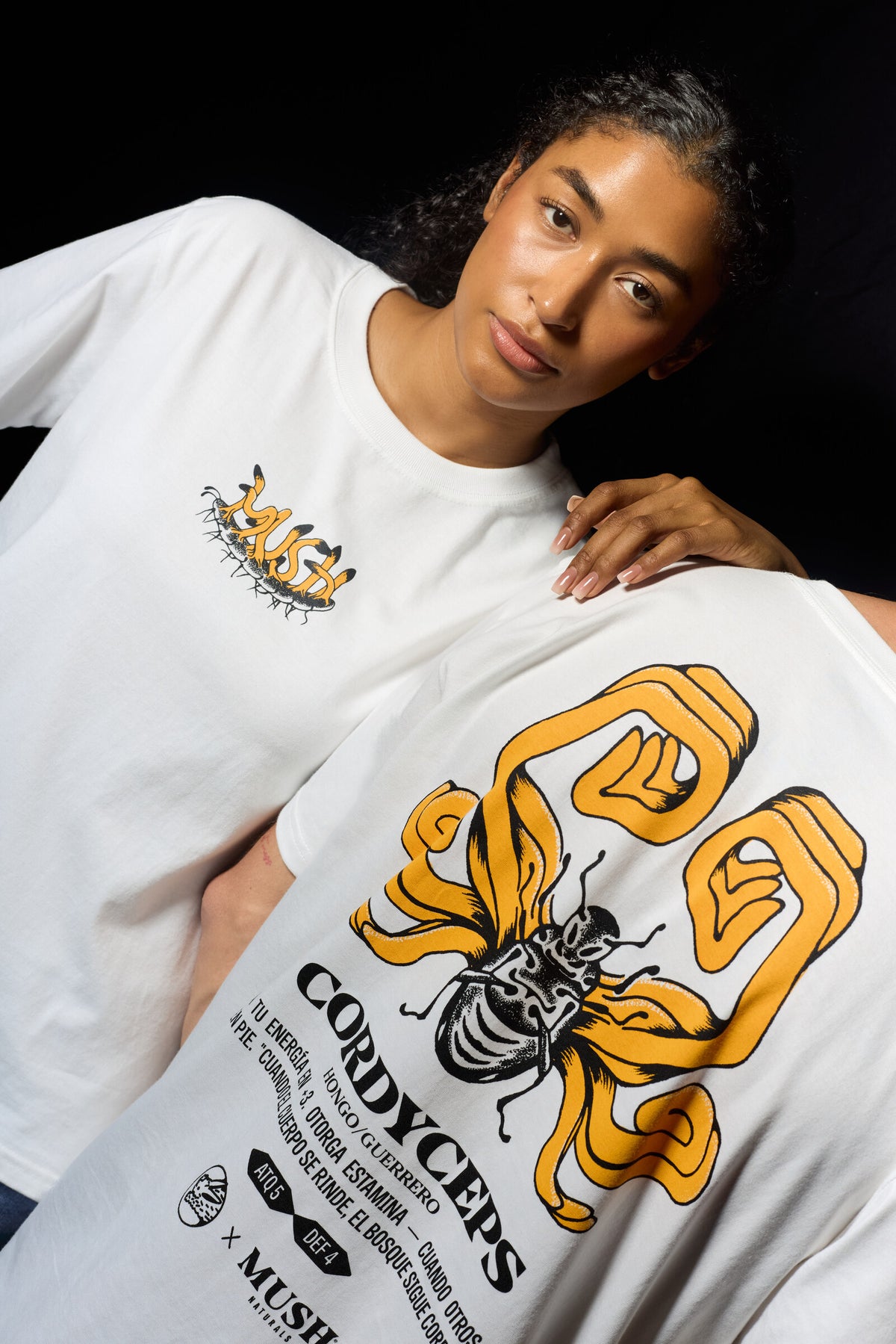 T-Shirt Mush by Pierotatts - Cordyceps