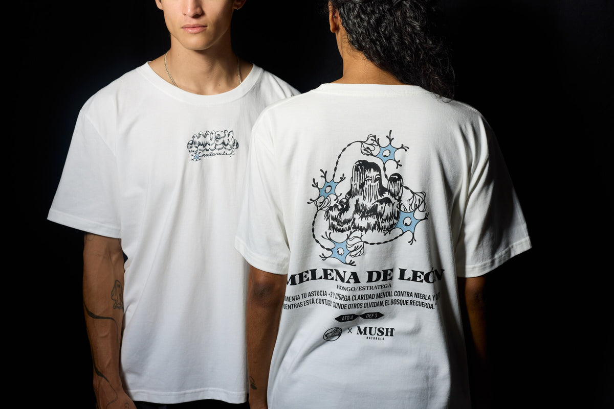 T-Shirt Mush by Pierotatts - Melena de león