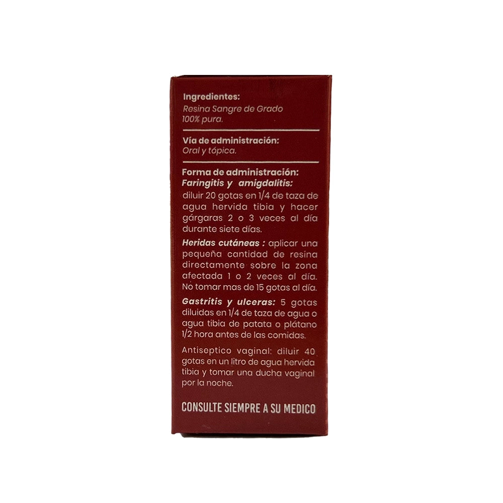 RESINA DE SANGRE DE GRADO x 15 ML
