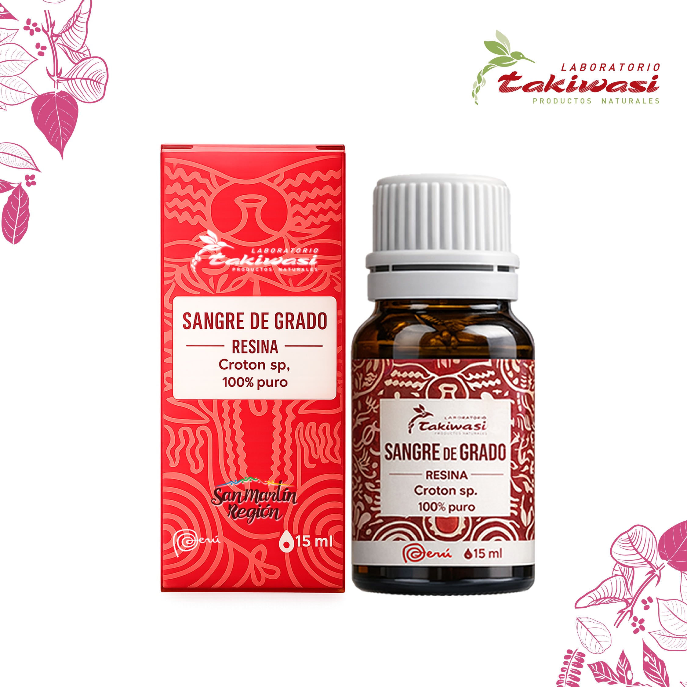 RESINA DE SANGRE DE GRADO x 15 ML